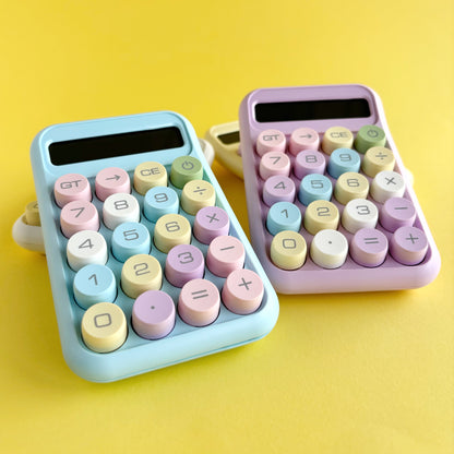 Calculadora Kawaii Colores Pastel – Tamaño Mediano