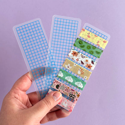 Láminas Porta Washi Transparente (Set X3 )