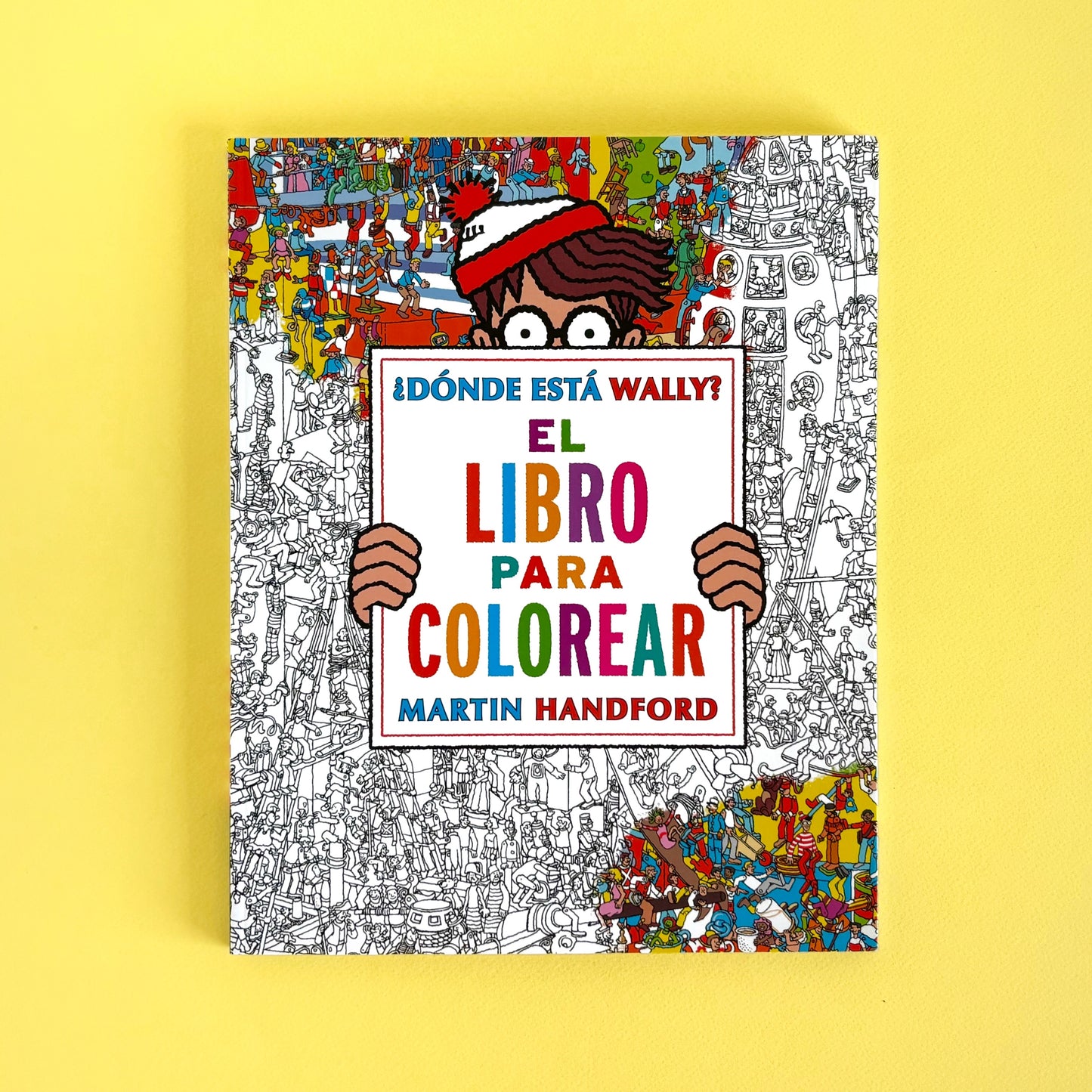 ¿Dónde está Wally? – Libro para colorear