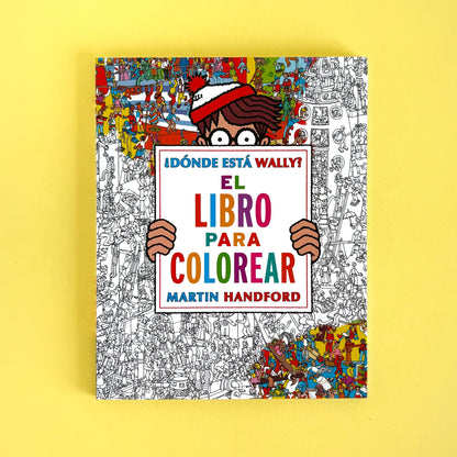 ¿Dónde está Wally? – Libro para colorear