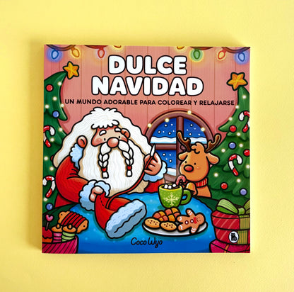 Dulce Navidad - Libro para colorear