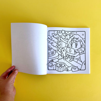 Dulce Navidad - Libro para colorear