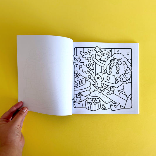 Dulce Navidad - Libro para colorear