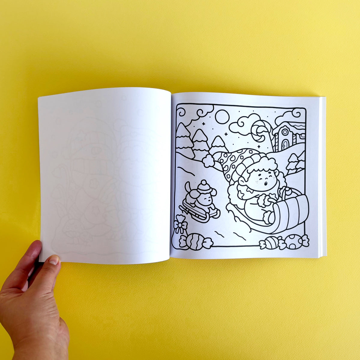 Dulce Navidad - Libro para colorear