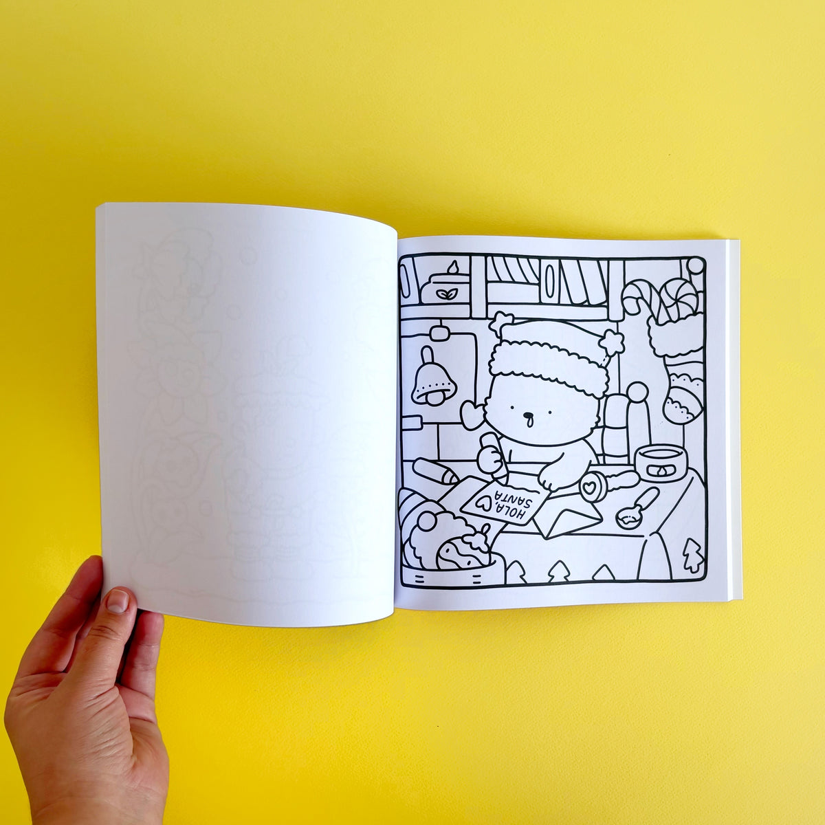 Dulce Navidad - Libro para colorear
