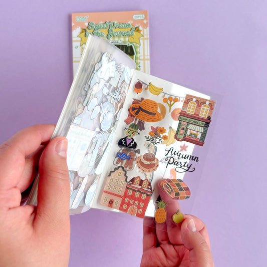Librillo de Stickers Autumn Journal – +300 de Stickers