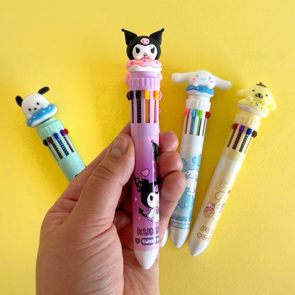 Esfero Sanrio Multicolor - 10 minas