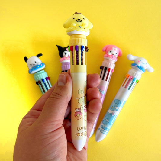 Esfero Sanrio Multicolor - 10 minas