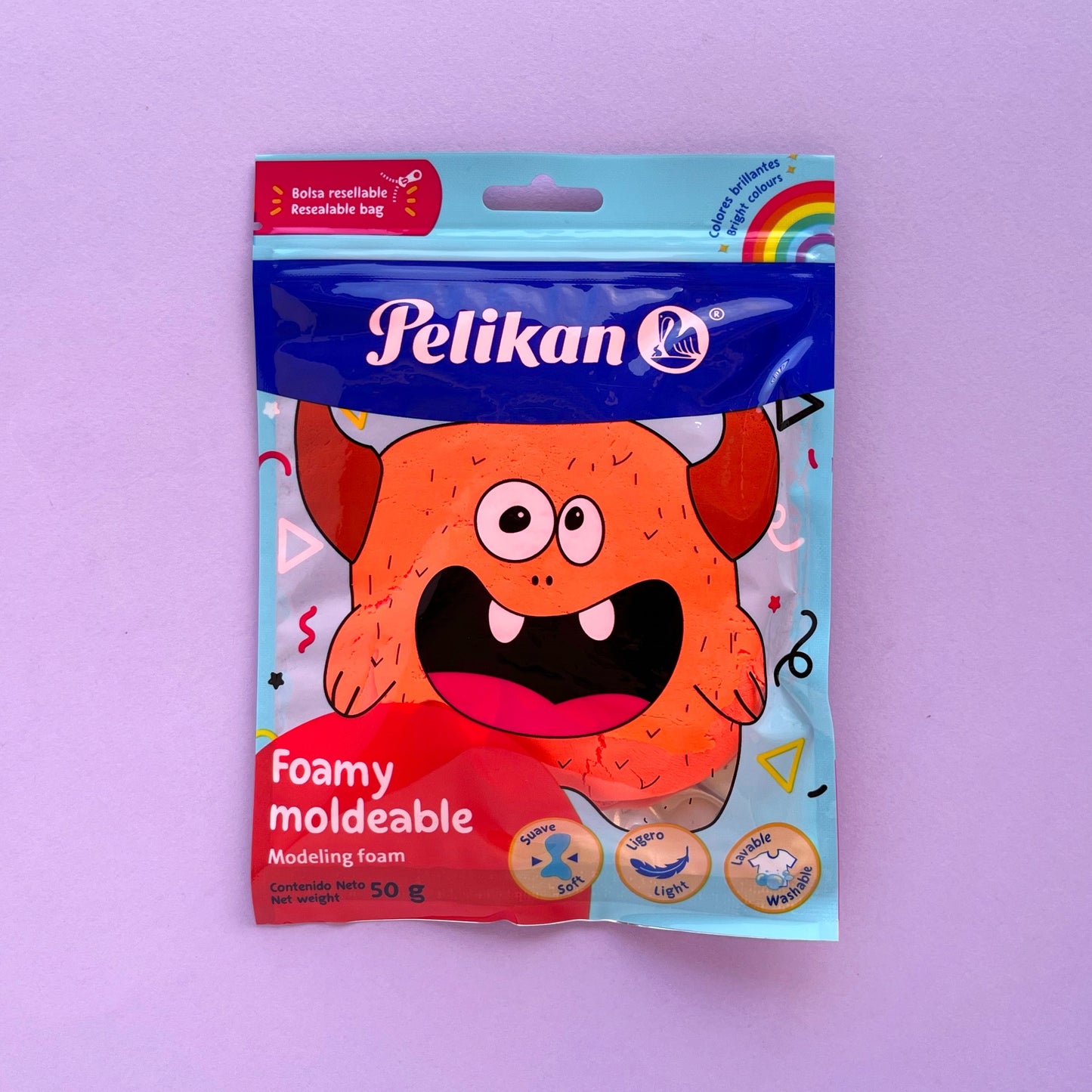 Foamy Moldeable 50g - Colores variados