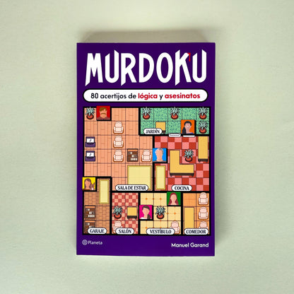 Libro Murdoku: 80 acertijos de lógica y asesinatos