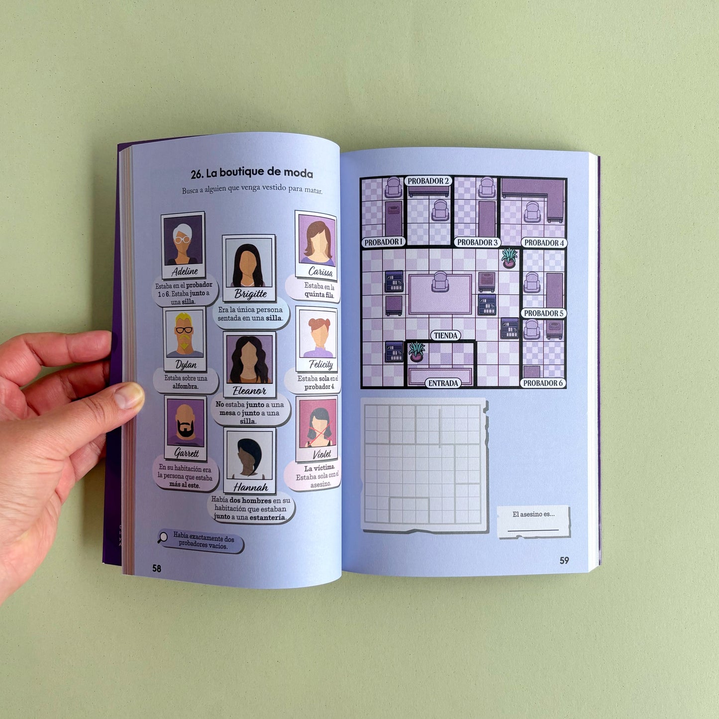 Libro Murdoku: 80 acertijos de lógica y asesinatos