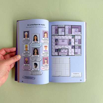 Libro Murdoku: 80 acertijos de lógica y asesinatos
