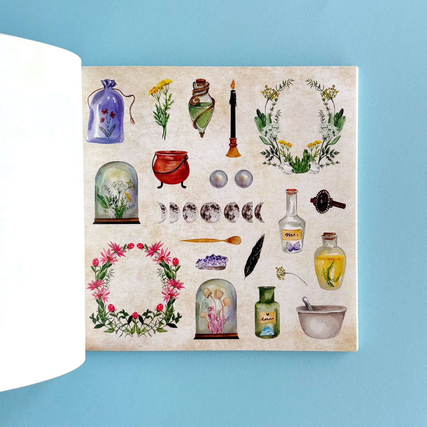 Libro de Stickers Enchanted Forest - Más de 800 stickers