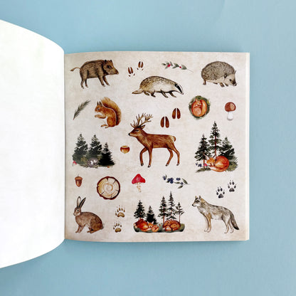 Libro de Stickers Enchanted Forest - Más de 800 stickers