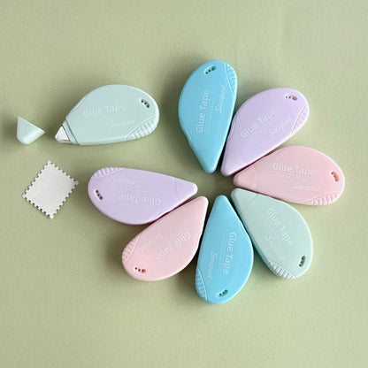Cinta Adhesiva Doble Faz en Dispensador Secopad - Pastel Tones (7,9 m)