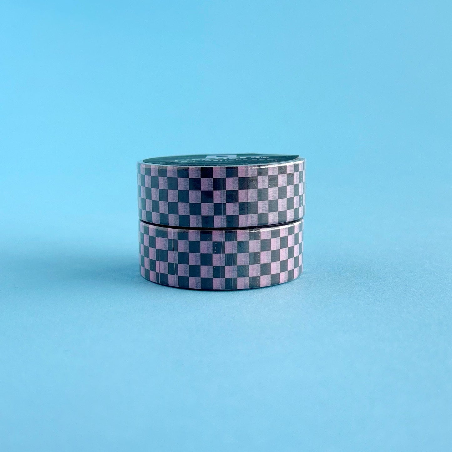 Washi Tape Pipsticks Original - Pink Up The Check (10 m x 1.5 cm)