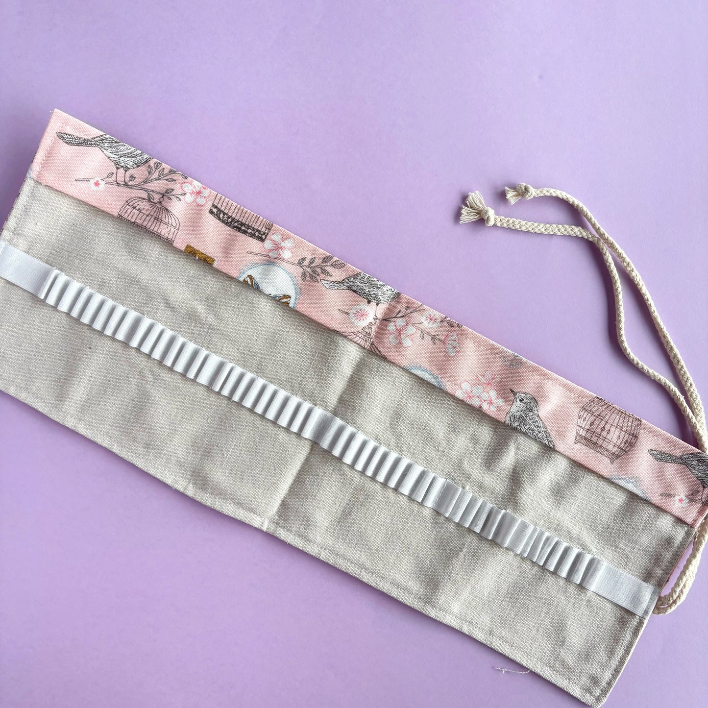 Estuche Enrollable de Lona para 48 Lápices - Birdsong