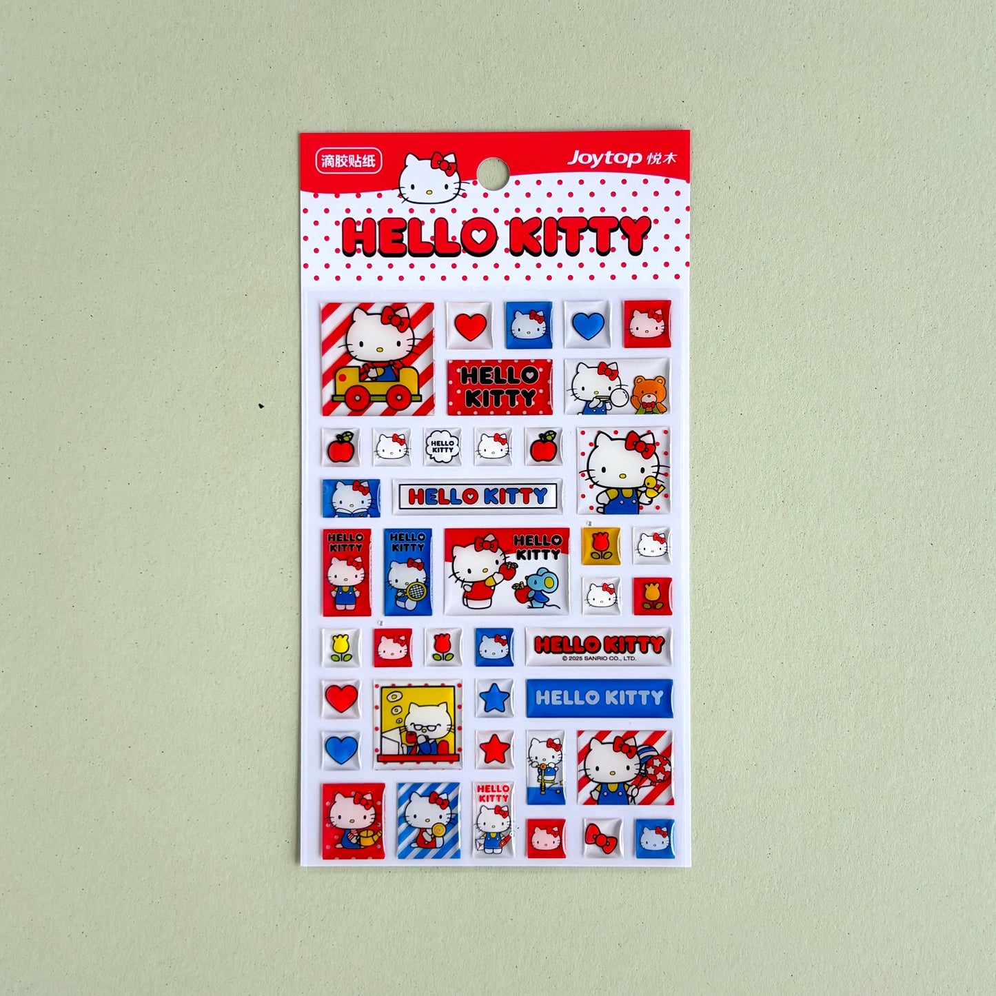 Stickers de cristal Hello Kitty