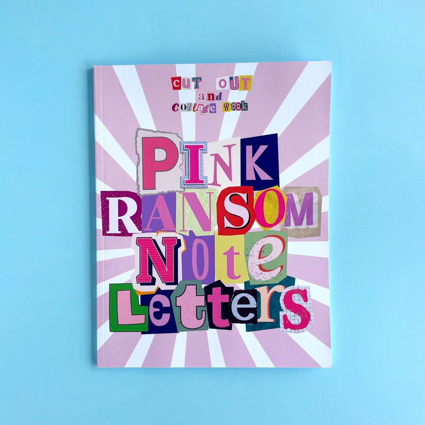 Libro para recortar: letras, números y símbolos – Pink Random Note (NO stickers)