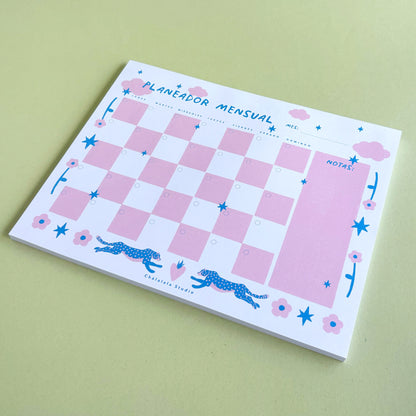 Planner mensual sin fechas · Organiza tu mes