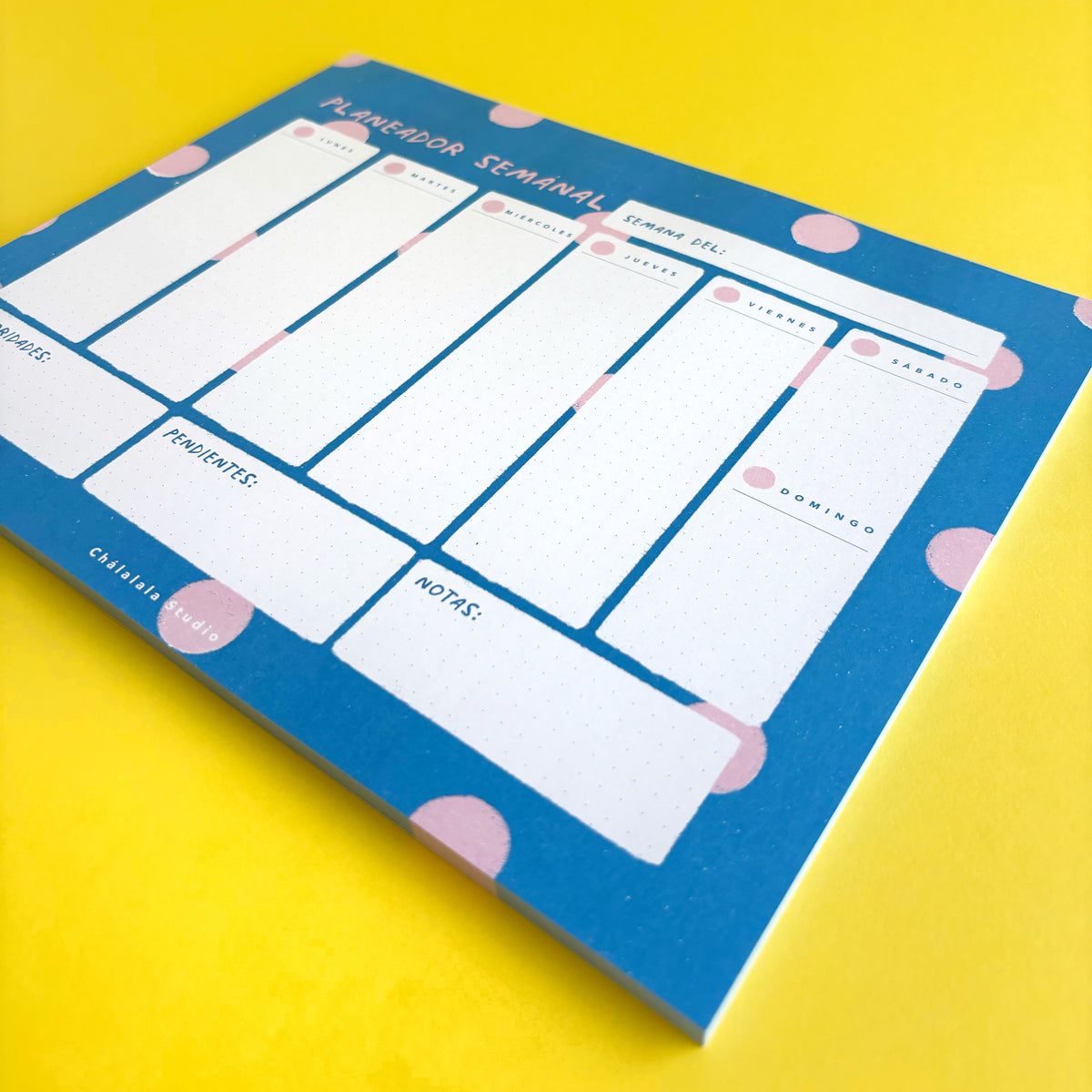 Planner semanal sin fechas · Organiza tu semana