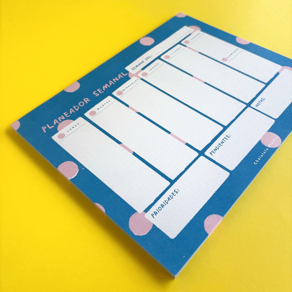 Planner semanal sin fechas · Organiza tu semana