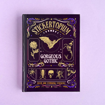 Libro de Stickers Stickertopium: Gorgeous Gothic - Más de 400 stickers