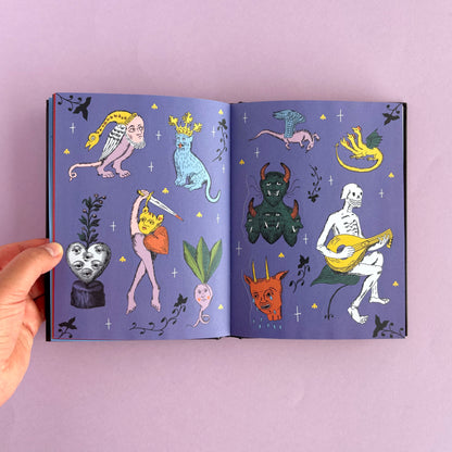 Libro de Stickers Stickertopium: Gorgeous Gothic - Más de 400 stickers