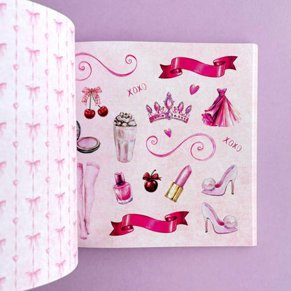 Libro de Stickers Le Petite Coquette: Más de 800 stickers