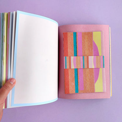Libro Book for Paper Lovers: Color Your World - para scrapbooking, collage, journaling, cartas, envolturas y otros proyectos creativos