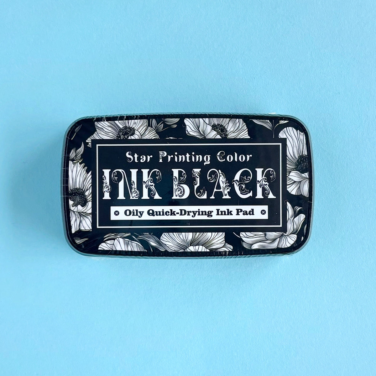 Almohadilla con Tinta a Base de Aceite para Sellos – Ink Black
