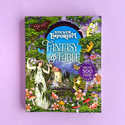 Libro de Stickers y papeles decorativos Fantasy & Fable | Sticker Emporium