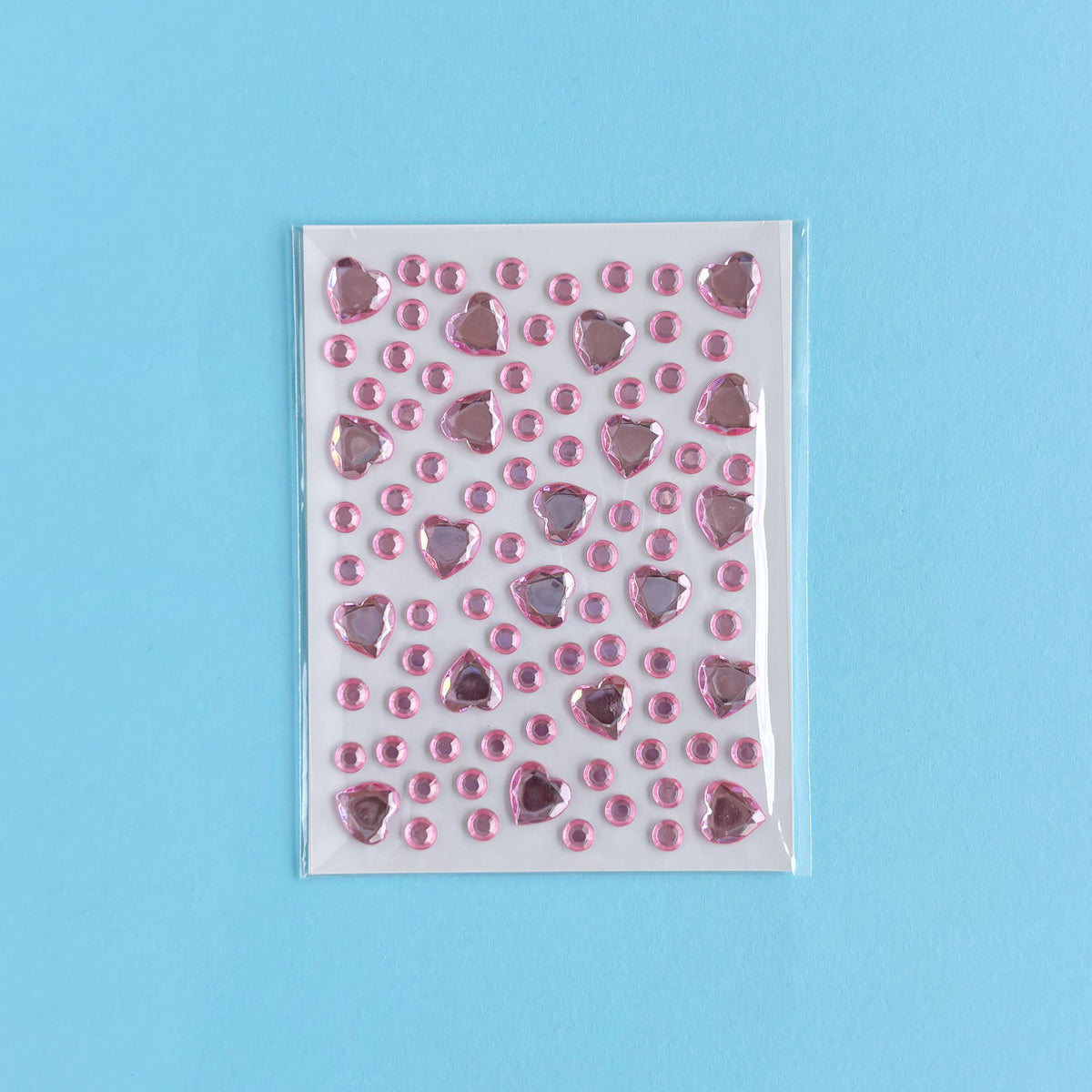 Pegatinas Brillantes 3D - Corazones