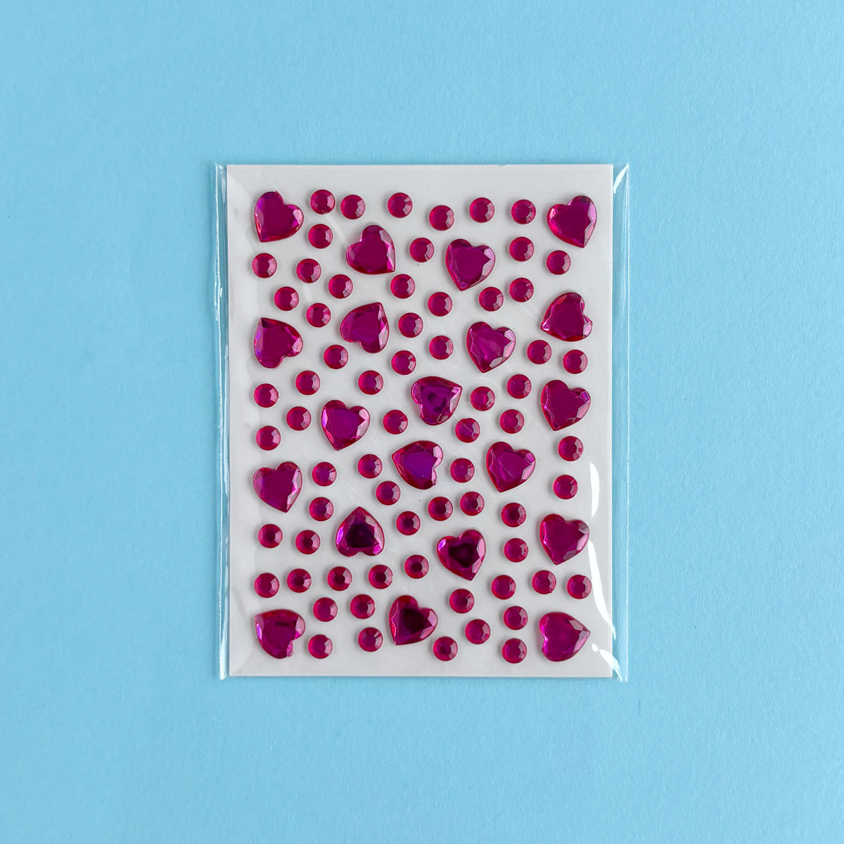 Pegatinas Brillantes 3D - Corazones