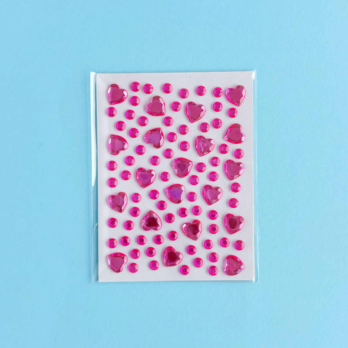 Pegatinas Brillantes 3D - Corazones