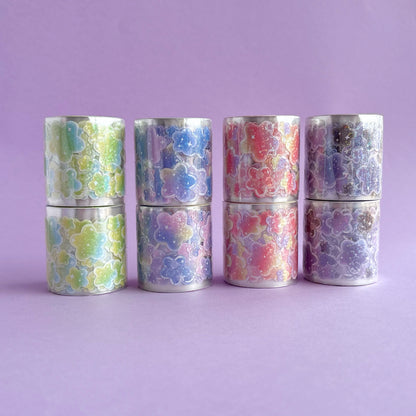 Rollo de Stickers de Estrellas Nube Glitter
