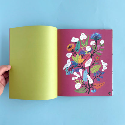 Libro de Stickers por Números Brain Games:  Whimsical Wonders - 28 imágenes para completar (dos incluyen detalles en foil)