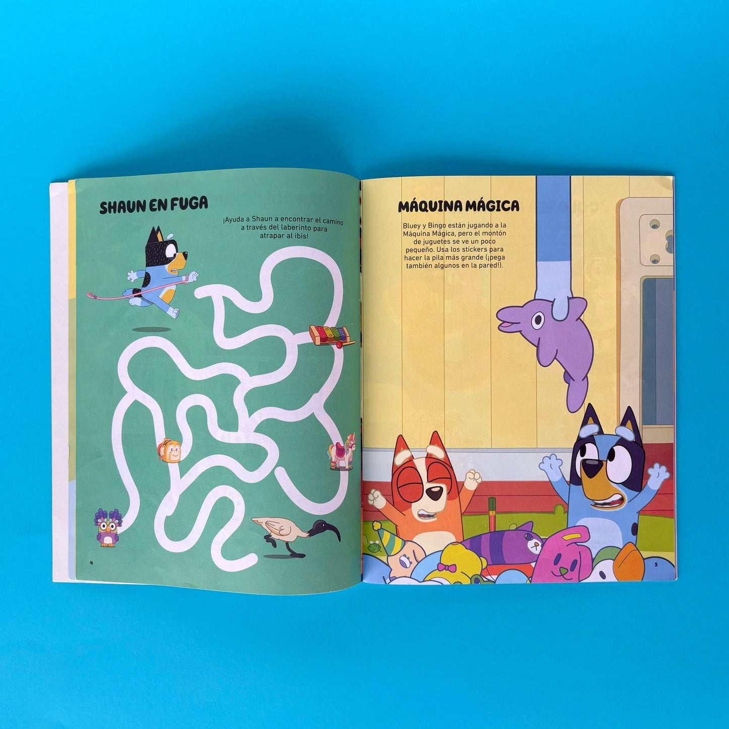 Bluey. Actividades: ¡Hora de jugar!