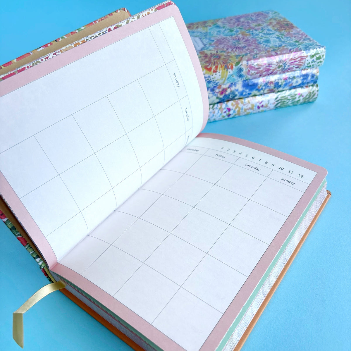 Blooming Days Planner (Semanal y Mensual)