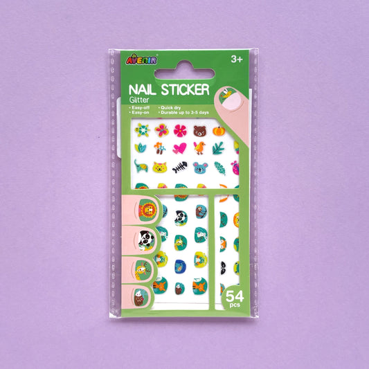 Stickers para uñas animales 38 piezas