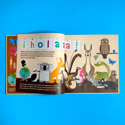 ¡Ir al cole es bestial! - Libro album ilustrado