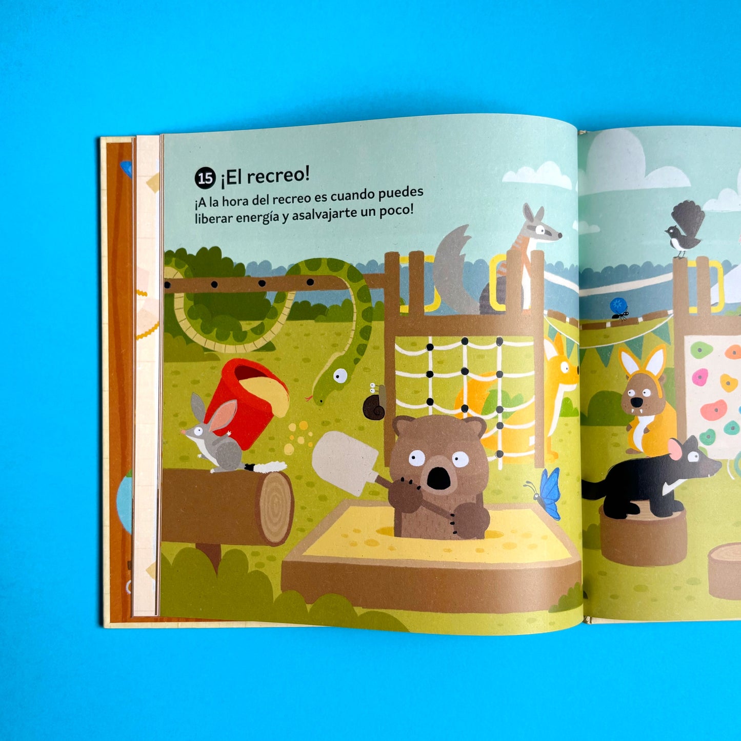 ¡Ir al cole es bestial! - Libro album ilustrado