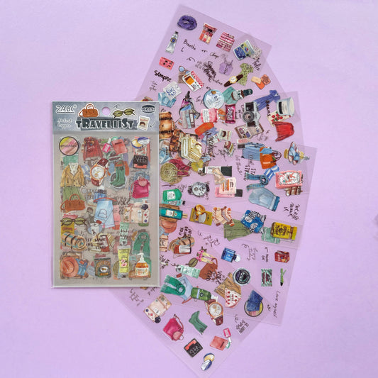 Stickers Aesthetics - Modo Viajero