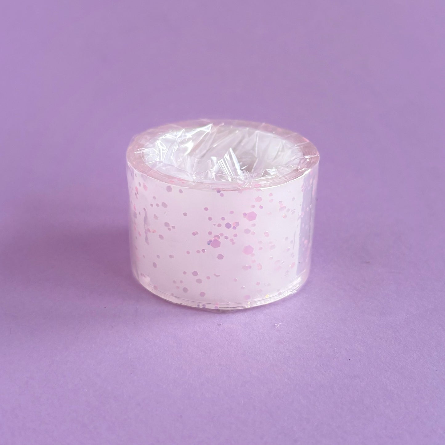 Cinta doble faz escarchada