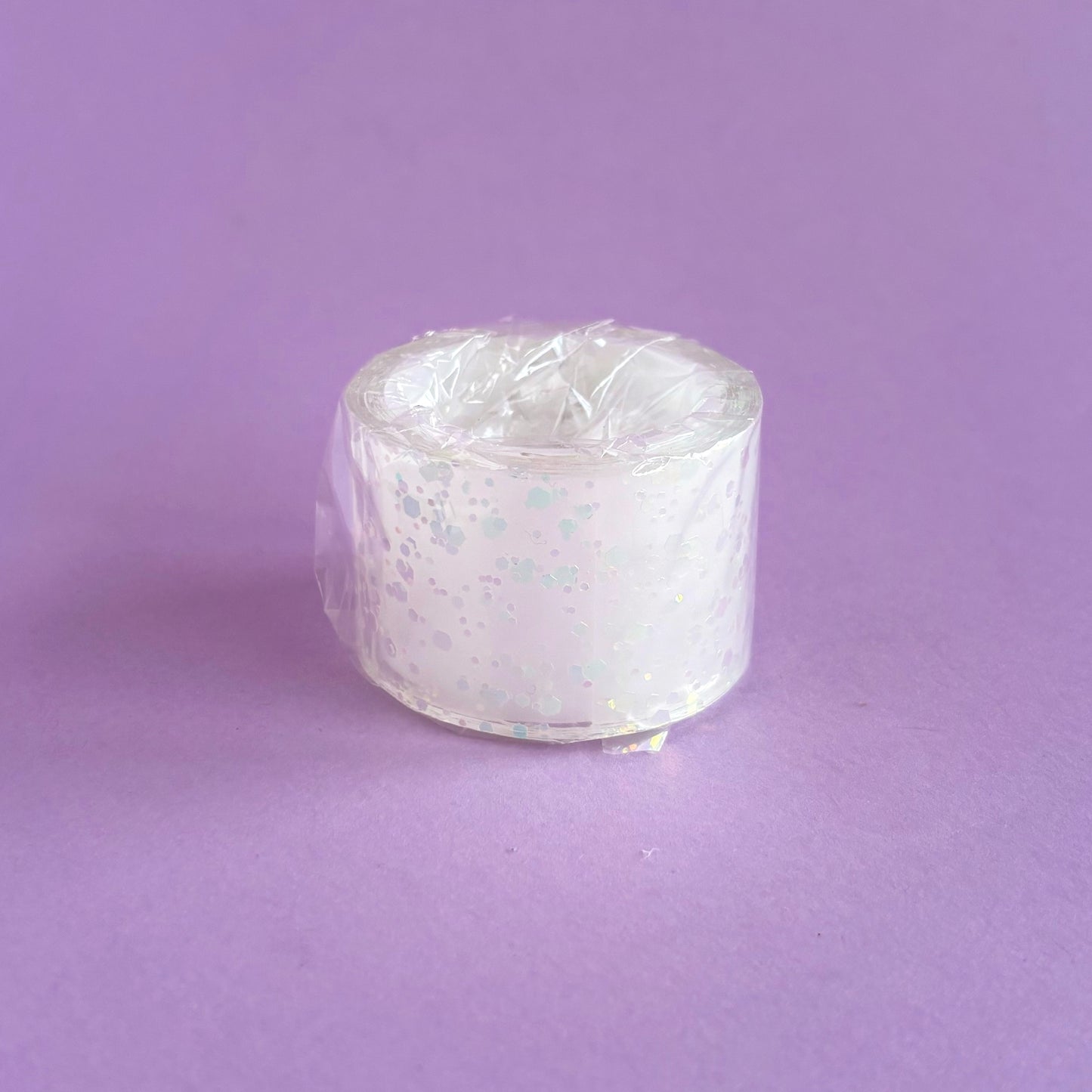 Cinta doble faz escarchada