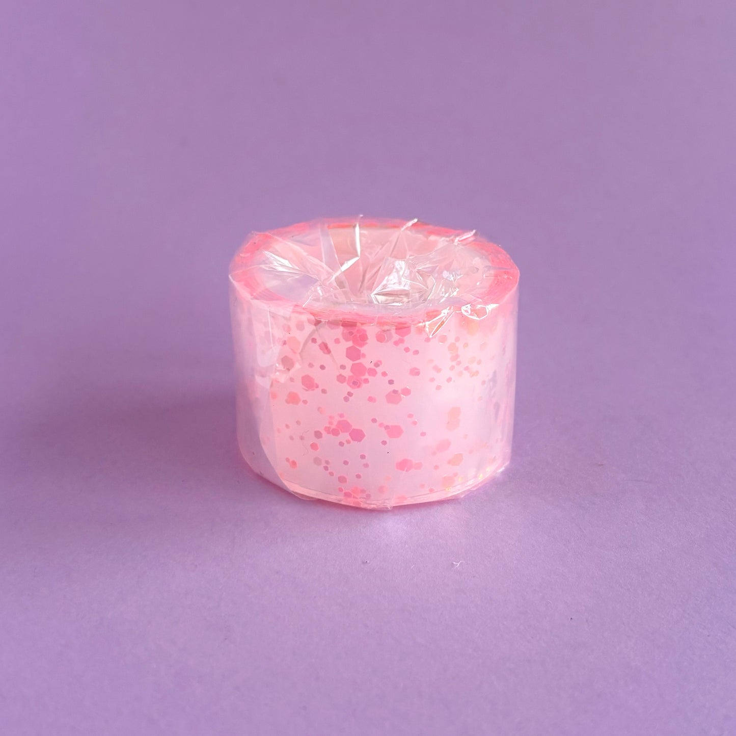 Cinta doble faz escarchada