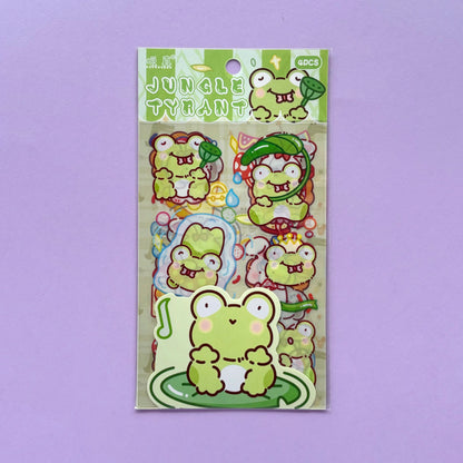 Stickers Animales Kawaii - Jungle Tyrant