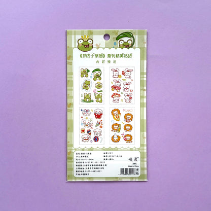 Stickers Animales Kawaii - Jungle Tyrant