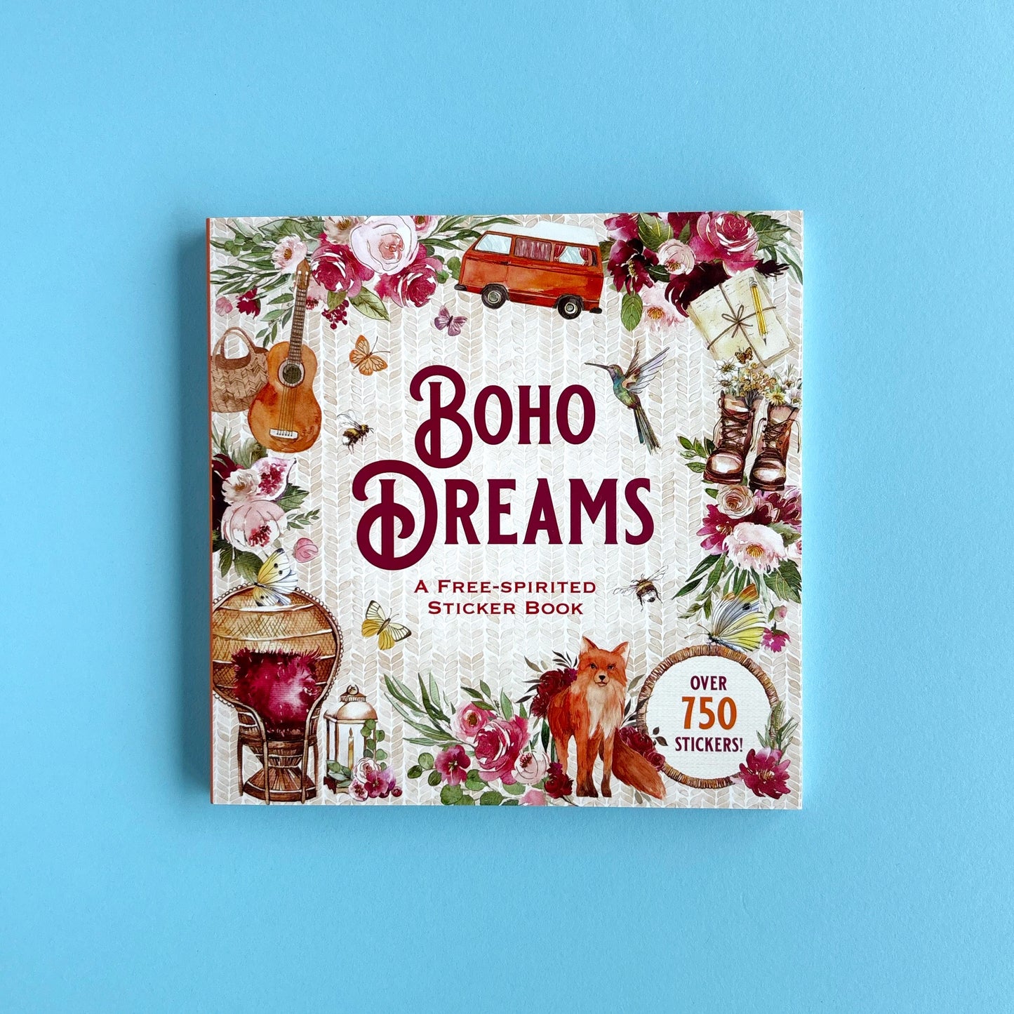 Libro de Stickers Boho Dreams -Más de 750 stickers (Original)