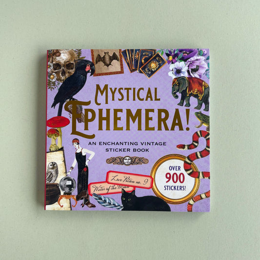 Libro de Stickers Mystical Ephemera!- Más de 900 stickers (Original)
